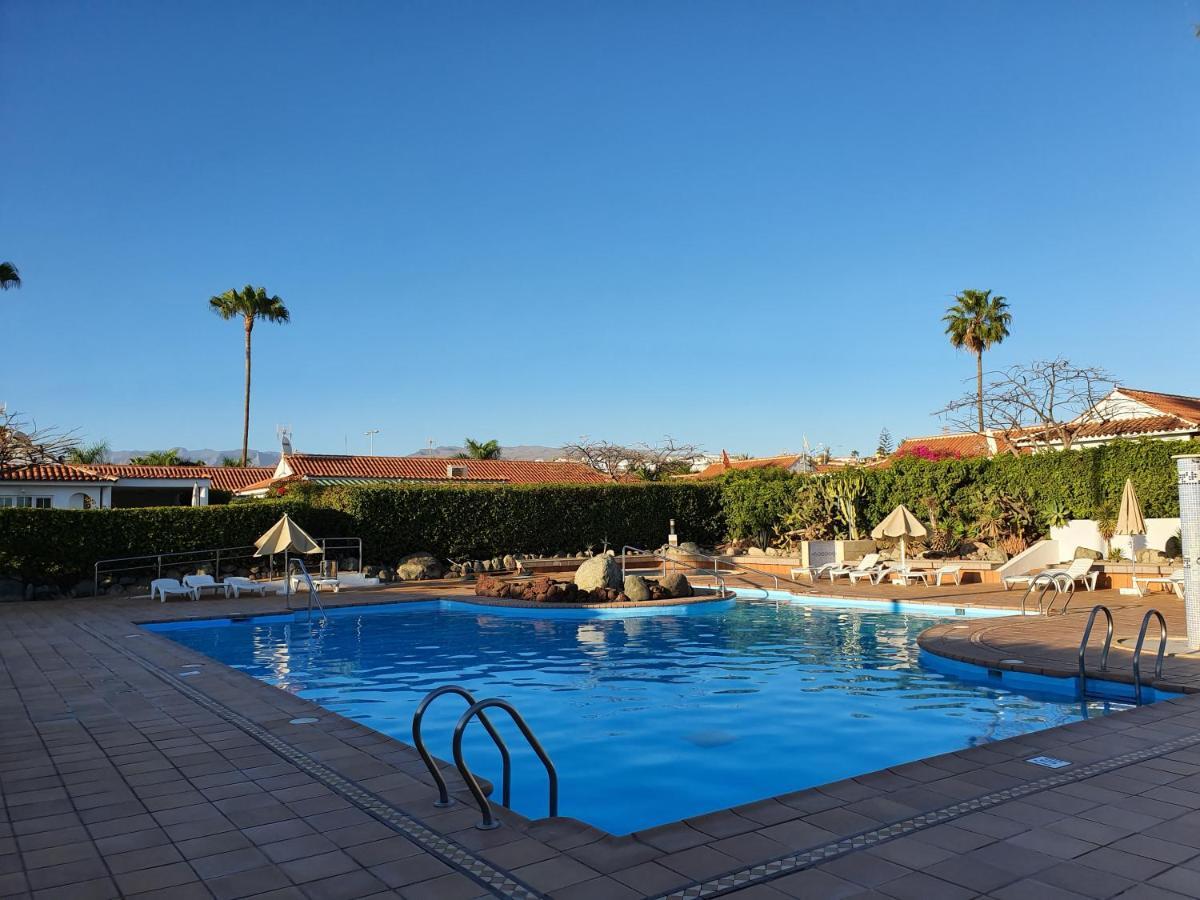 Pool & Wifi Free Shared Flat Private Room By Ocean Park Maspalomas  Bagian luar foto