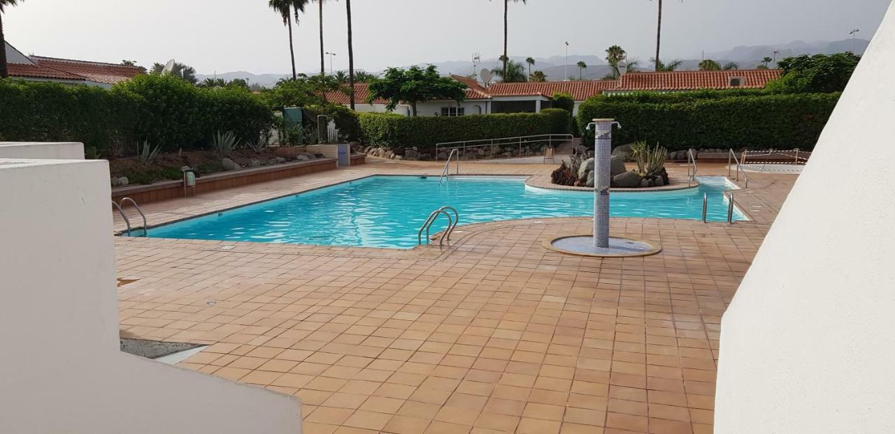 Pool & Wifi Free Shared Flat Private Room By Ocean Park Maspalomas  Bagian luar foto